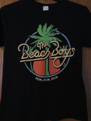The Beach Boys -  Fun,Fun,Fun  - Black Shirt - M - Unbranded
