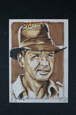 2008 Topps Indiana Jones Crystal Skull Sketch Card by Chris Henderson