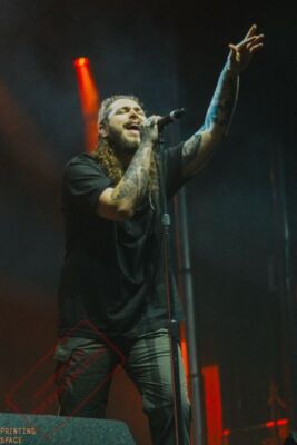 525244 POST MALONE Hip Hop Rap Artist Music 24x18 WALL PRINT POSTER