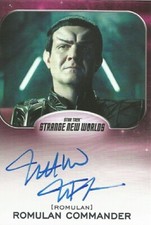 Star Trek Strange New Worlds S1 Trading Cards Autograph Matthew MacFadzean
