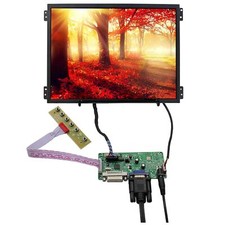 VGA DVI LCD Controller Board RT2281 10.4 in 1024x768 IPS LCD 600nit Brightness