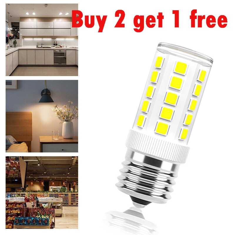 E17 LED Bulb Microwave Oven Light Dimmable 4W Natural White 