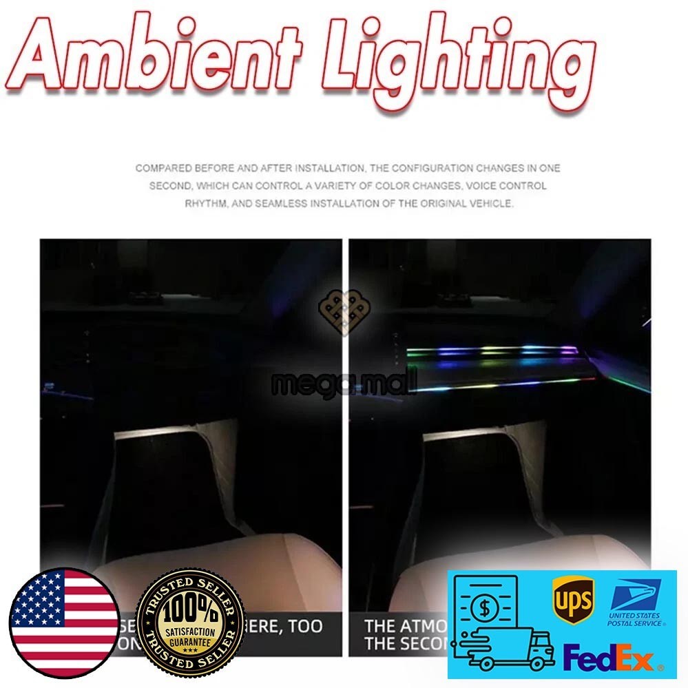 Ambient lighting for Lamborghini Huracan STO LP610 2014 - 2024