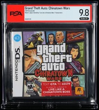 1st Print Sweepstakes Grand Theft Auto: Chinatown Wars Nintendo DS PSA 9.8 A+