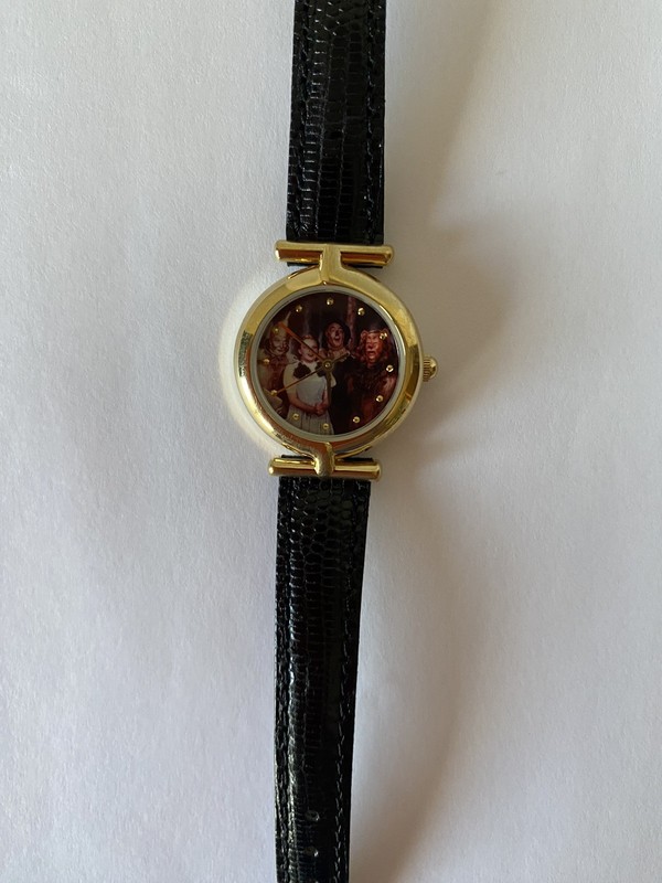 Vintage Wizard of Oz FOSSIL Warner Bros Ladies Wrist Watch, Judy Garland, WORKS
