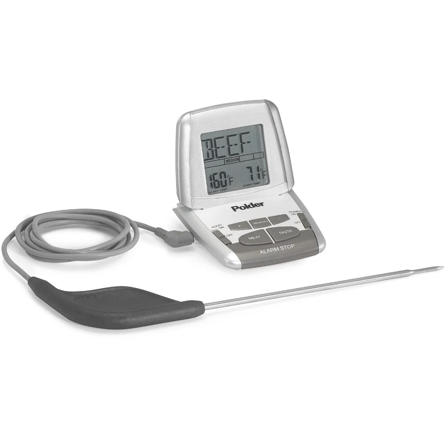 Polder Deluxe Preset In-Oven Thermometer with Ultra Probe THM-308-90
Opens in a new window or tab