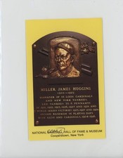 1981 National Baseball Hall of Fame and Museum Postcards Miller Huggins HOF 0nr3