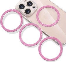 4 Pack Universal Magnetic Ring, Metal Ring Sticker for All Phone Cases  Wirele