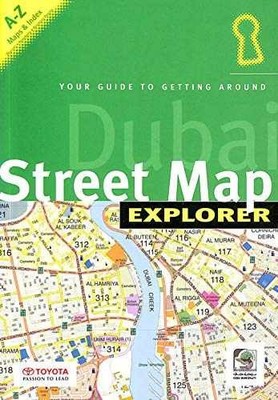 Dubai, Street Map Explorer - Paperback, by Moosa Lena - Very Good