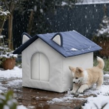 Outdoor Cat House Weatherproof Cat Shelters for Feral Cats Indoor Cat House S...