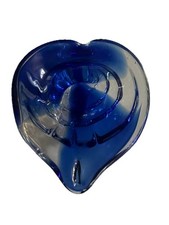 Hand Blown Glass Conch Seashell Figurine Home Decor Art Glass Murano Style