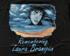 Remembering Laura Branigan T Shirt Other Half Entertainment Fan Club Gloria XL
