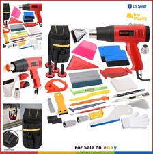 Vinyl Wrap Tool Kit Car Wrapping Window Tinting Ppf Installation Heat Gun