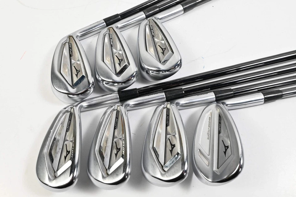 Mizuno JPX 921 Hot Metal Irons / 5-PW+SW / Stiff Flex KBS $-Taper 120 Shafts - Image 2 of 4