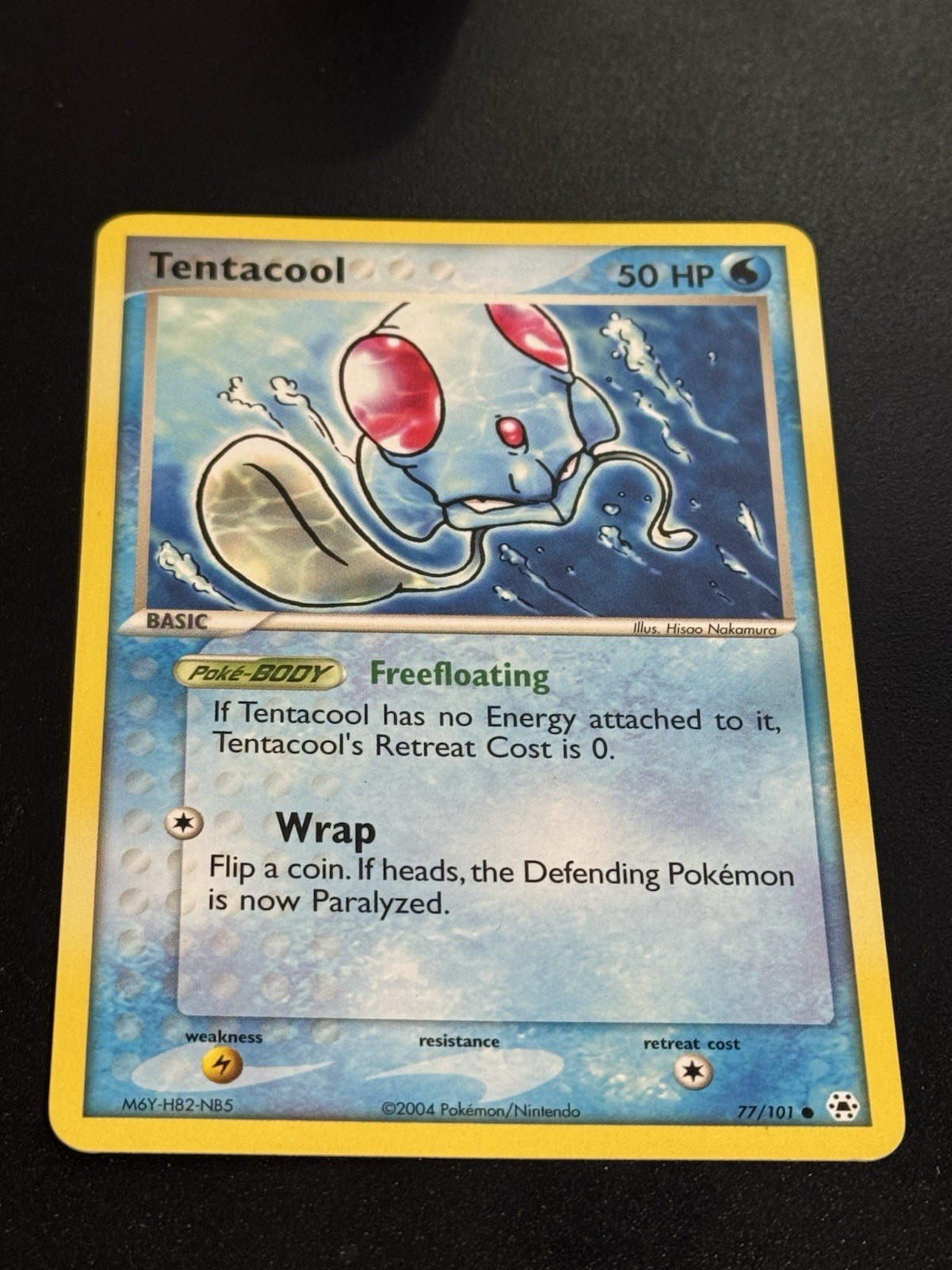 Tentacool 77/101 Hidden Legends Regular Pokemon Card
