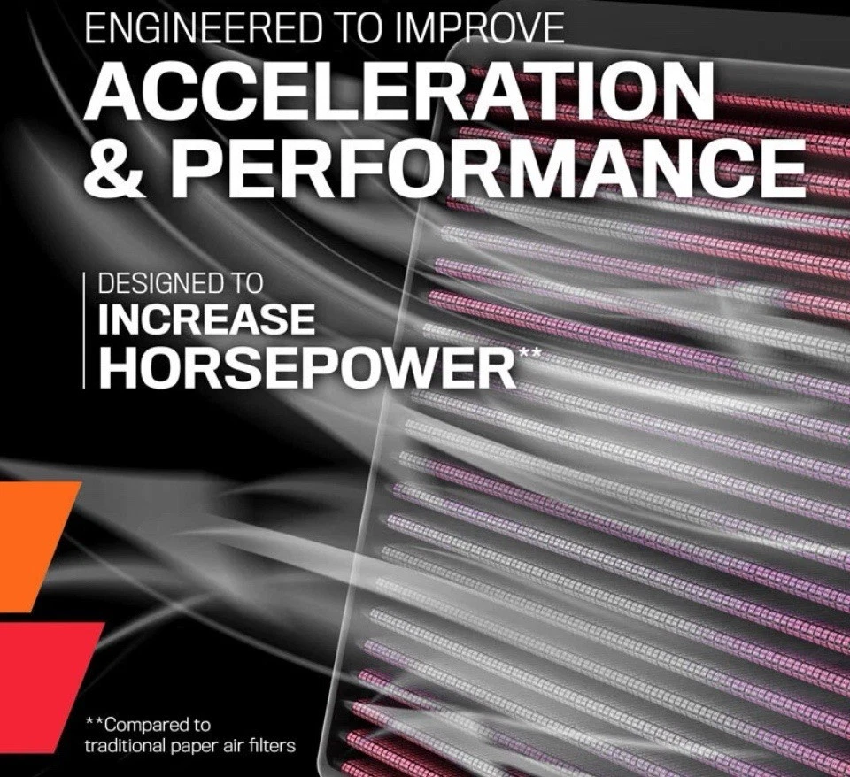K&N 33-2293 Hi-Flow Air Intake Filter for 2003-2013 Mazda 3 2.0L Except Skyactiv - image 3 of 4