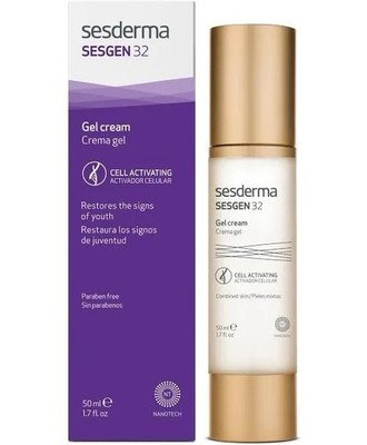 Sesderma Sesgen 32 Facial Gel Cream Cell Activating 1.7 fl oz