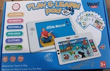 Wow English Play Learn Pad STEVE and MAGGIE interactive learning play pad