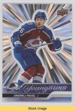 2023 Upper Deck Extended Series Young Guns Outburst Ondrej Pavel #702 READ 00jz