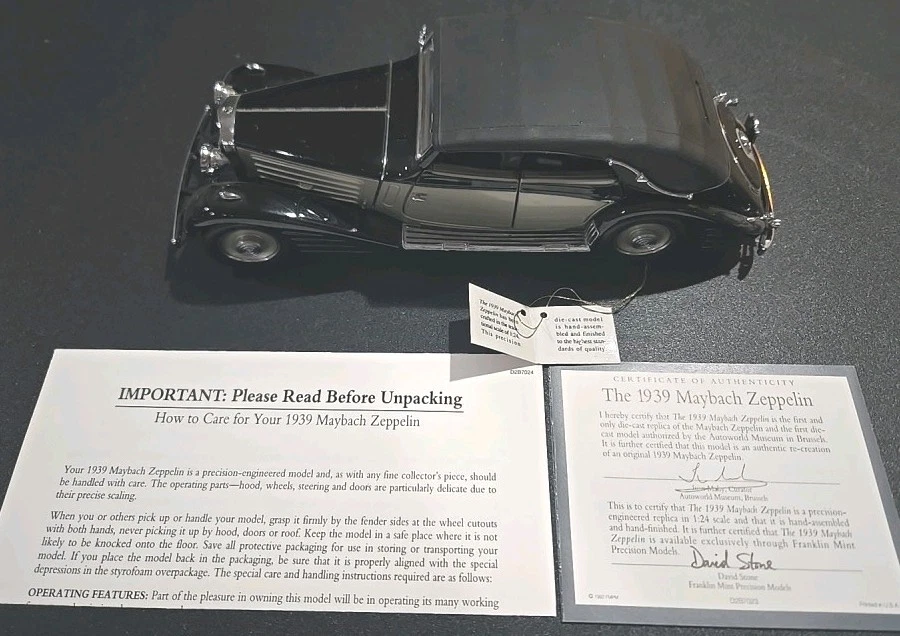Franklin Mint Maybach Diecast & Toy Vehicles for sale - eBay