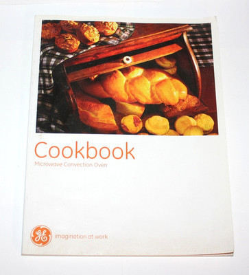 Vintage Microwave Convection Oven GE Cookbook 2005 CRC1