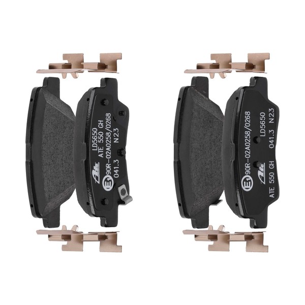 ATE BremsbeläGe Mit ZubehöR Hinten Rechts Links FüR Hyundai I30 Accent IV-image