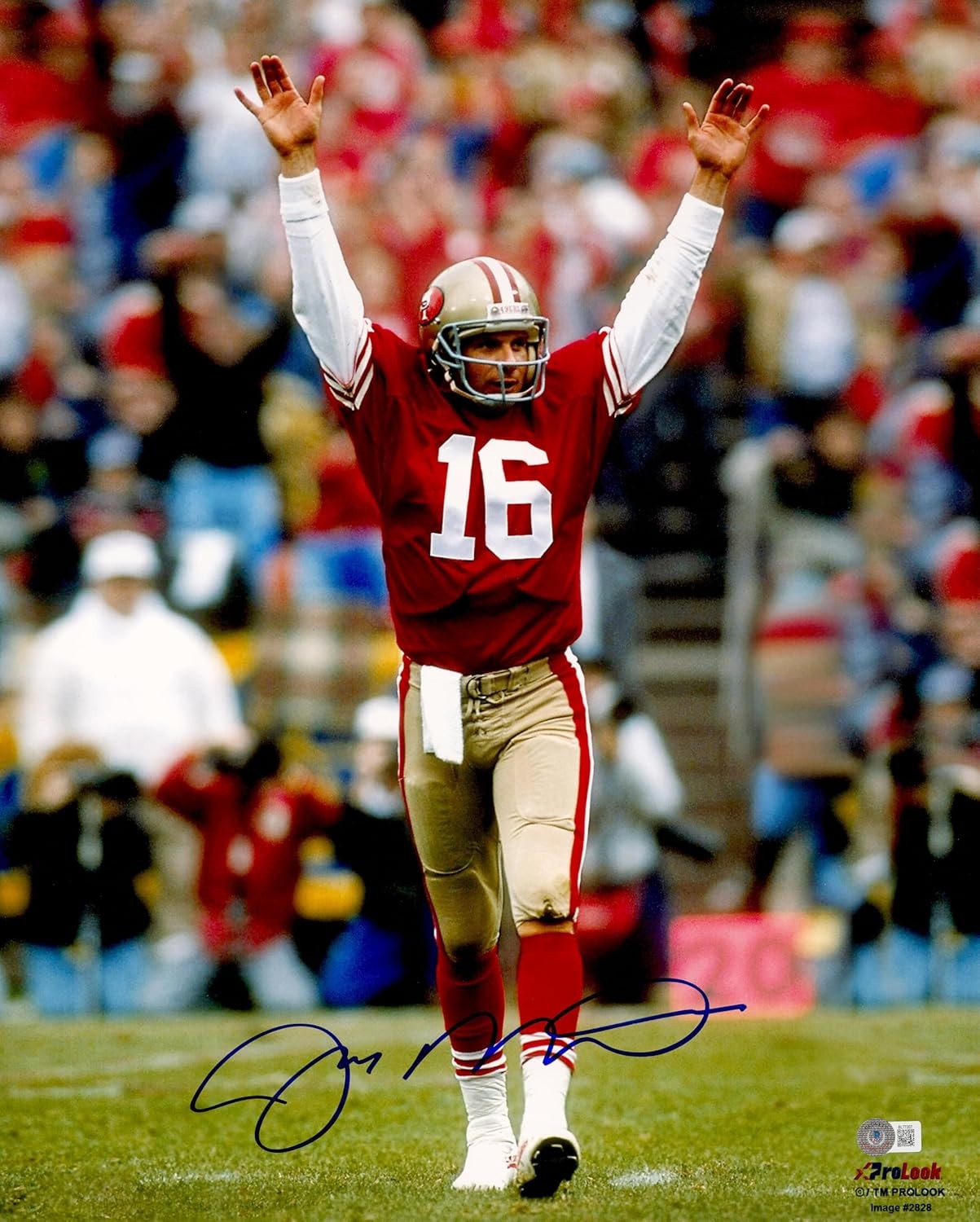 SAN FRANCISCO 49ERS JOE MONTANA 8.5X11 SIGNED PHOTO AUTOGRAPH POSTER REPRINT