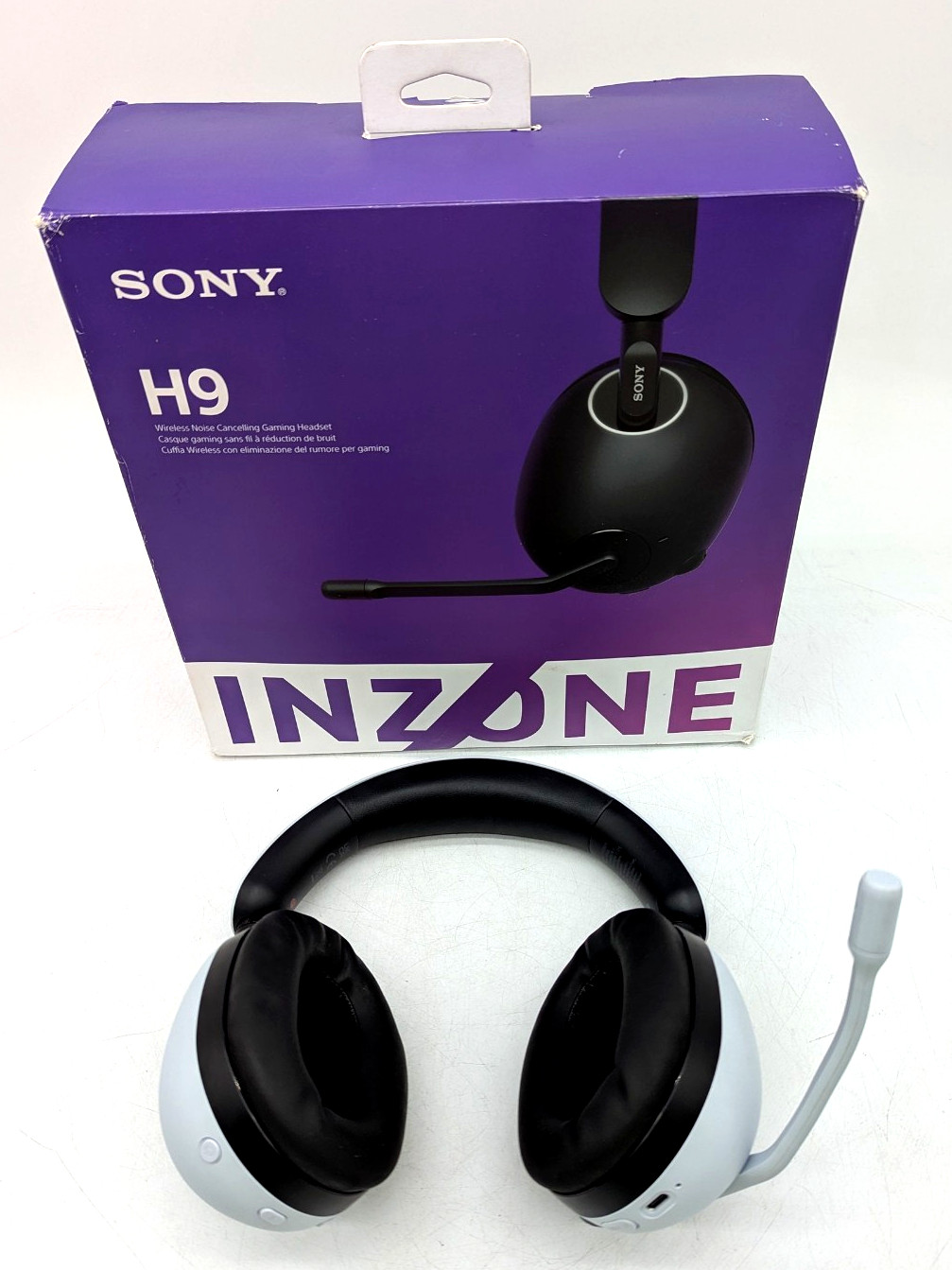 Sony INZONE H9 Wireless Noise Cancelling Gaming Headset PC PS5 White - Boxed