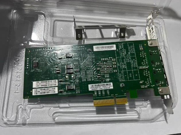 Original Supermicro AOC-STGS-i2T X550-T2 10 Gigabit dual electrical NIC PCIE X4 - Image 2 of 4