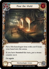 LP FAB Pour the Mold (Blue) - Rainbow Foil - Unlimited Edition Lightly Played Ar