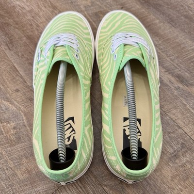 バスヒーター ホワイト・グリーン Size 11.5 - Vans Authentic 44 LX Zebra Pistachio Green for sale