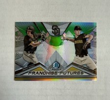2020 Bowman Draft Chrome Franchise Futures Robert Hassell Refractor Green /99