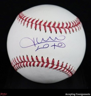 Juan Soto Autograph Signed Rawlings Official OMLB Baseball AUTO Beckett BAS COA