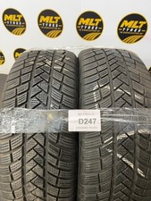 2x 215/55R17 98V Vredestein Wintrac Pro 5.7mm(D247)DOT:20 part worn free fitting