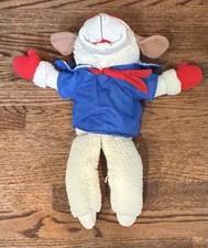 1994 Sherri Lewis Sailor Lamb Chops Plush Hand Puppet VTG Dakin