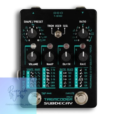 Subdecay TremCoder 2 Tremolo Effect Sequencer Pedal