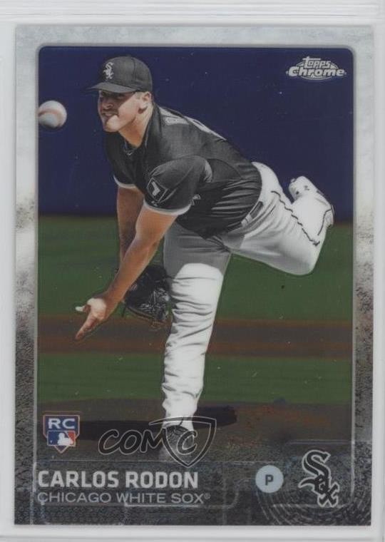 2015 Topps Chrome Carlos Rodon #90 k7p