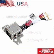 0XNJ46 For Dell Chromebook 11 3180 3189 DC Power Jack Port Socket w/Cable USK