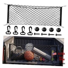 Cargo Net, 51.2"x17.7" Dual-Layer Nylon Cargo Net for SUV 51.2x17.7 Inch