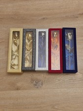 Rose Stem Flower 24k Gold Or Pure Silver Plated Engagement  Anniversary Bithday