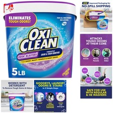 5 lb Odor Blasters Powder - Ultimate Laundry Booster for Stains  Odor Removal