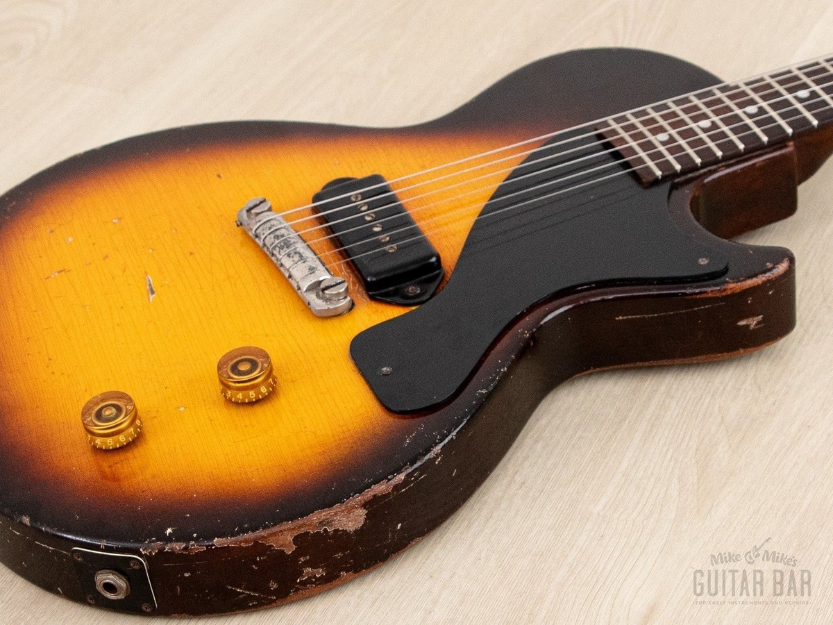 1954 Gibson Les Paul Junior Vintage Guitar Sunburst, First-Year w
