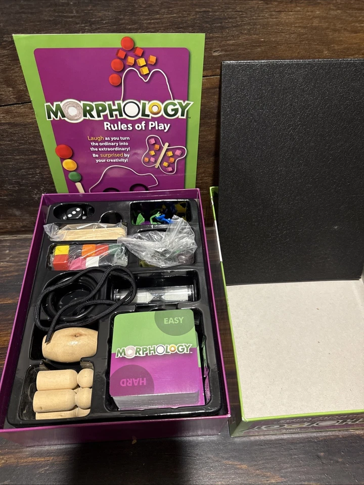 Jogo de tabuleiro Morphology Creative Building Team Family Adivinhação novo em caixa aberta - Imagem 3 de 3