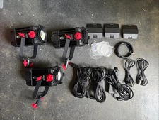 Came-TV 100w Bi-Color Fresnel LED Video Lights- Set Of three In Padded Case