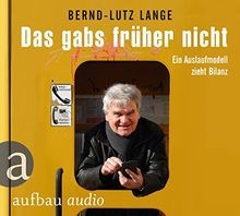 Das gabs früher nicht: Ein Auslaufmodell zieht Bila... | Buch | Zustand sehr gut