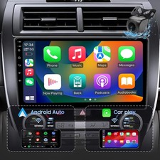 10 Apple Carplay Android Auto Gps Stereo For Toyota Camry 2012-2014 464g 8core