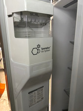 LG Comfee SBS 527.1 NFA+ Silver American Side-by-Side Fridge Freezer Ice