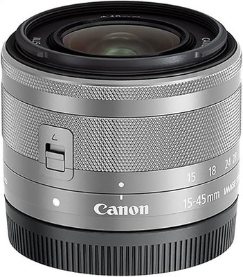 Canon EF-M 15-45mm f/3.5-6.3 IS STM Lens for EOS M3 M6 M10 M50 Camera - 95%new
