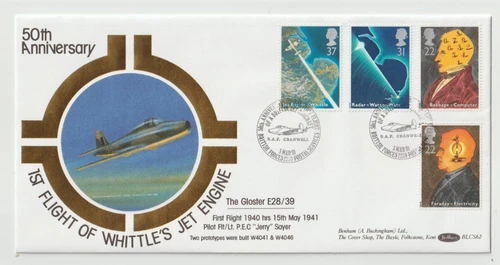 5/3/1991 UK GB FDC - Scientific Achievements - Benham BLCS62 - BFPS Special