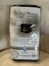Midwest Quiet Time Pet Crate Cover Black 24L" x 17W" x 19H" Inches, BRAND NEW